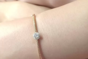 gelang berlian klasik